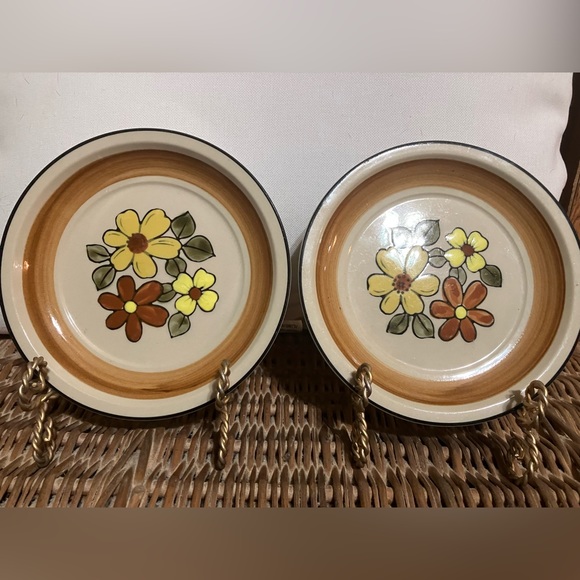 jcpenney Dining Vintage Retro 97s Set Of 2 Jc Penney Daisy Vale